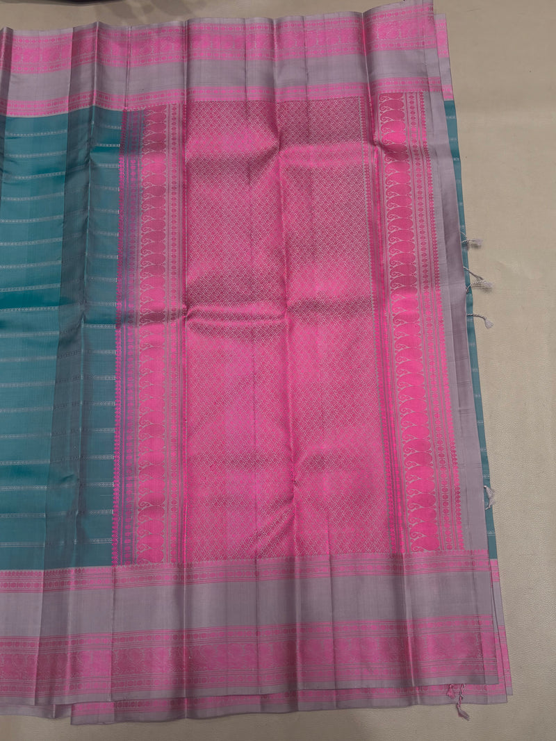 Charumati no zari handloom softsilk saree - Pure silk saree