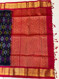 Irava handloom softsilk saree - Pochampally design