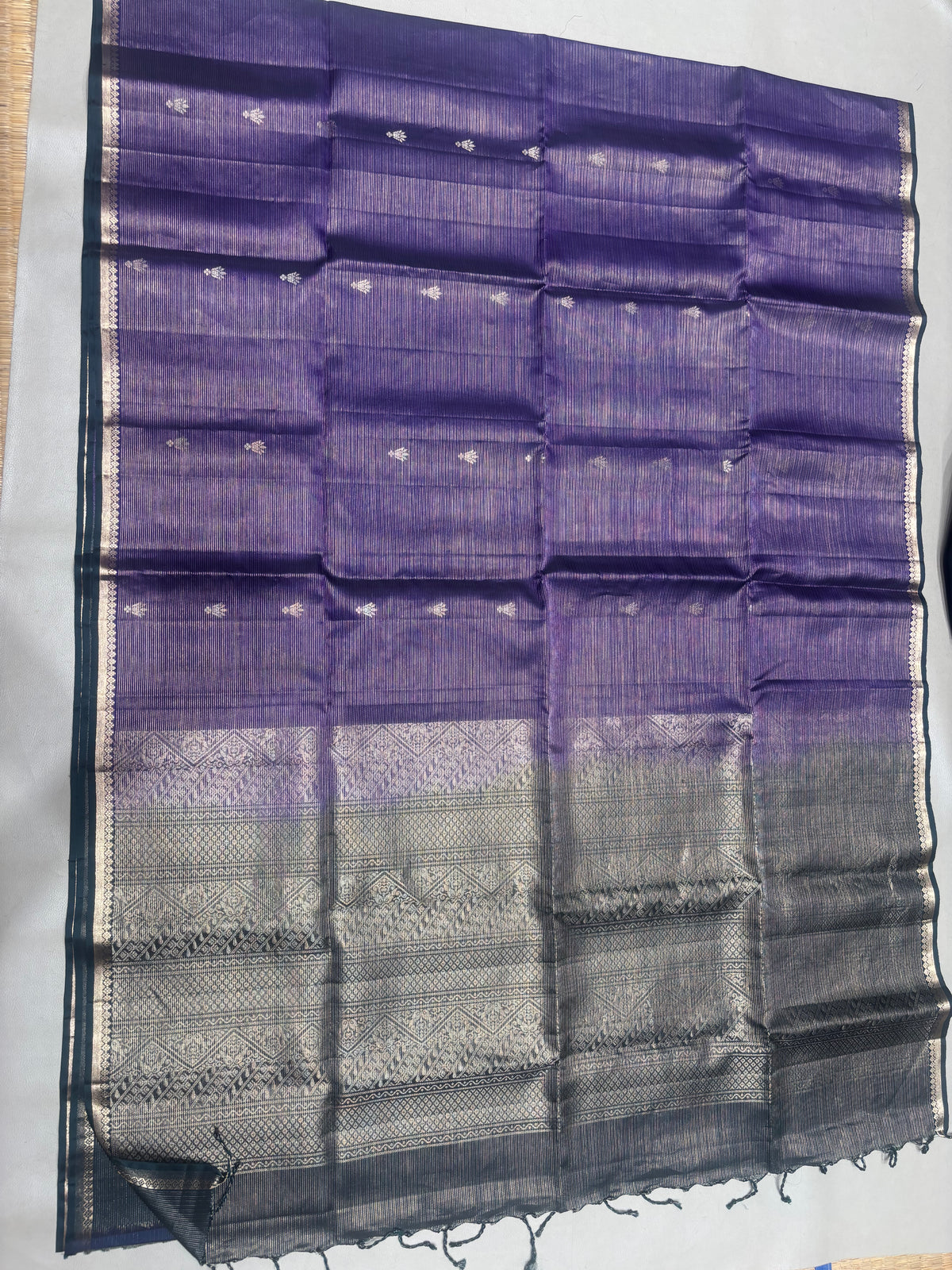 Ishvika tissue softsilk saree - Pure silk saree- GA101