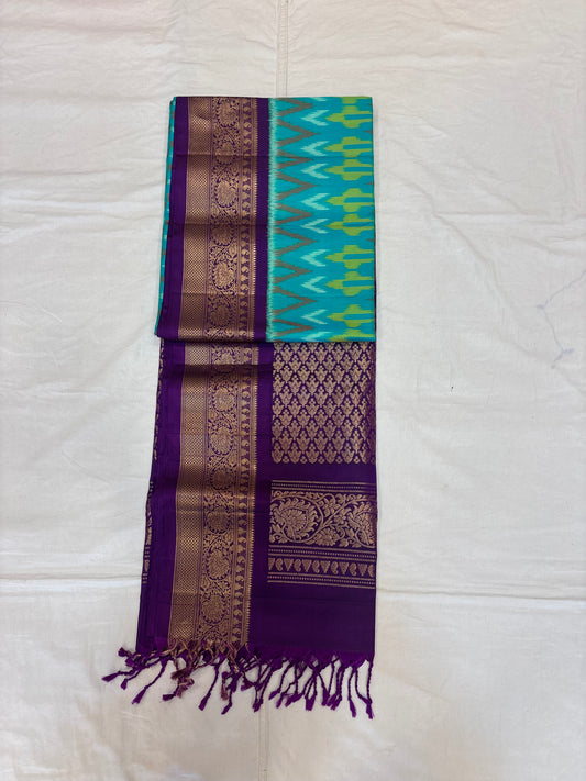 Amala handloom Pochampally Softsilk saree - Pure silk saree