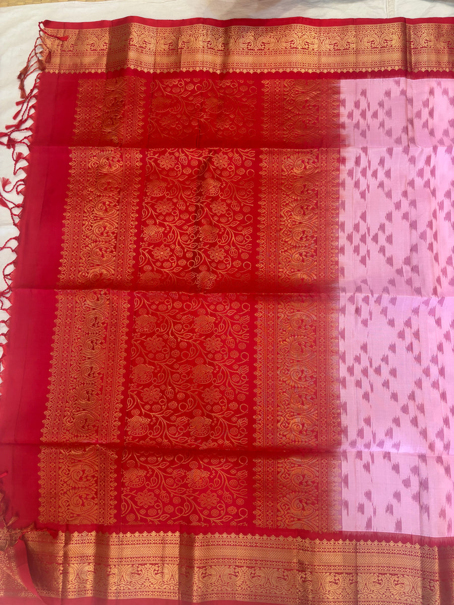 Ilarani handloom Pochampally softsilk saree - Pure silk saree