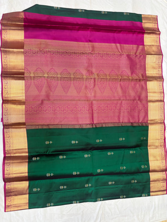 Vaagai handloom softsilk saree - Pure silk saree