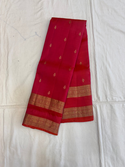 Arnavi handloom softsilk saree - Pure silk saree