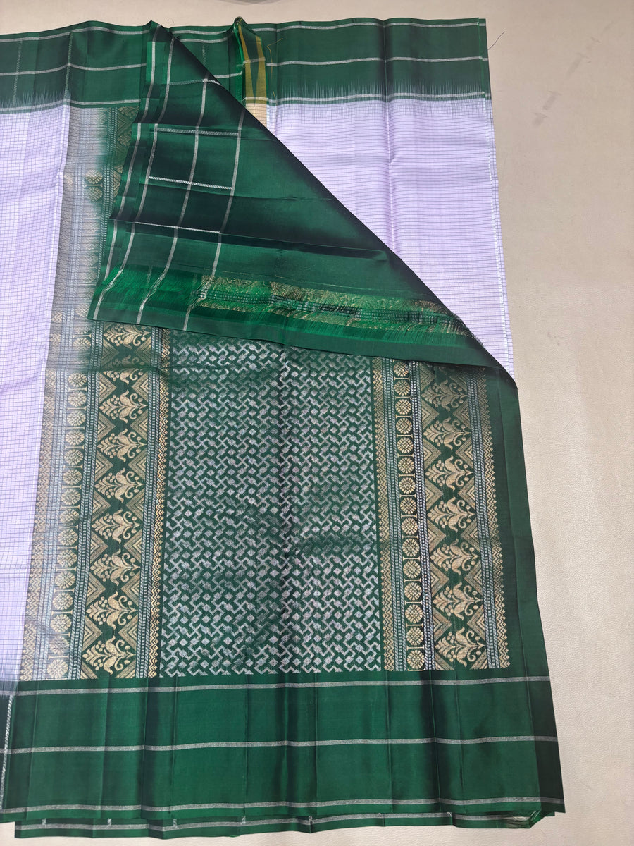 Kaatral handloom softsilk saree - Pure silk saree-AK1116-AV105