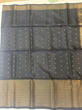 Senmozhi arani Zari Kattam saree - Pure silk saree