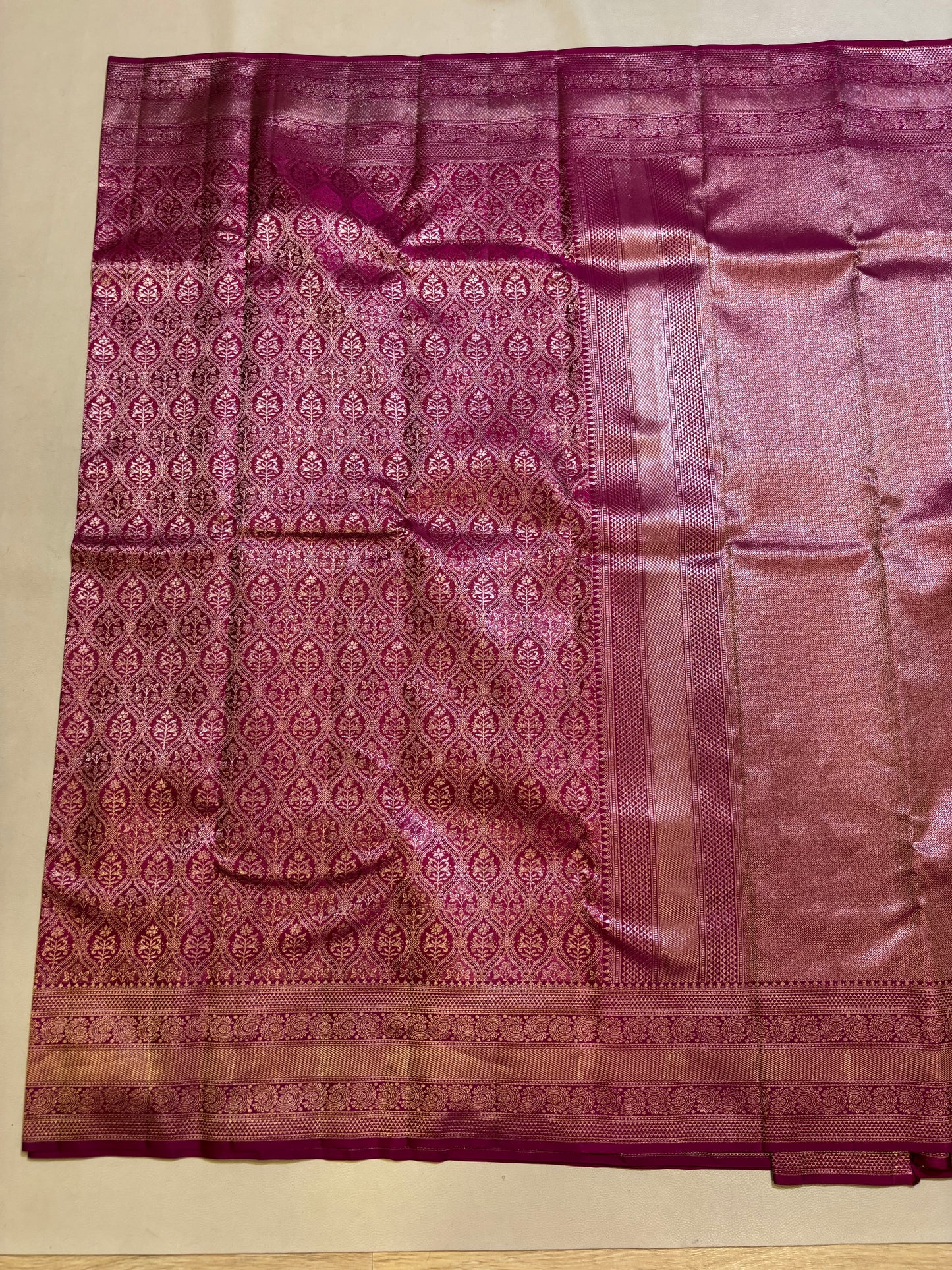 Miya handloom Bridal silk saree - Pure silk saree