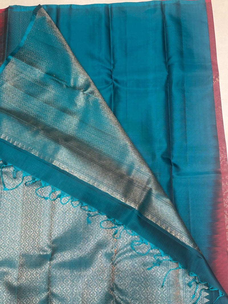 Aarini pure mix all self handloom Softsilk saree