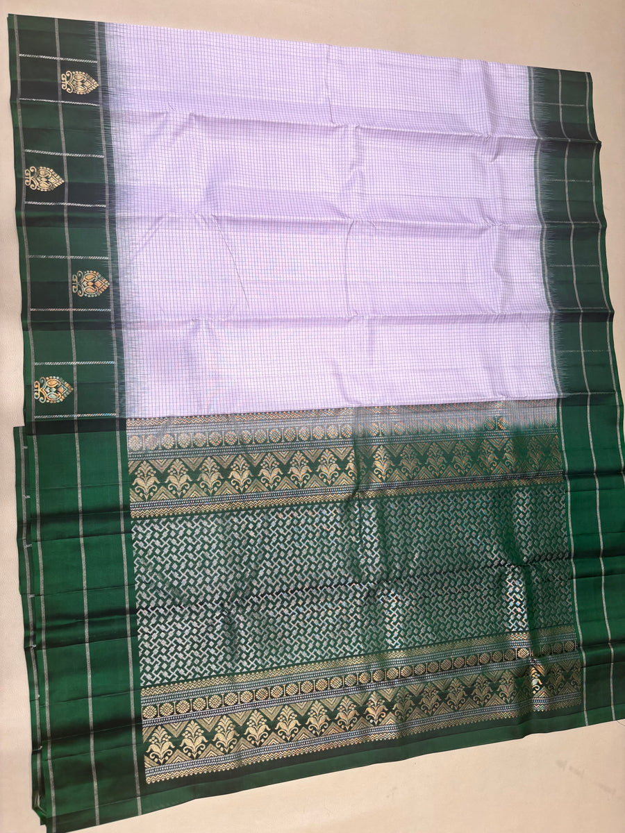 Kaatral handloom softsilk saree - Pure silk saree-AK1116-AV105