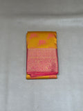 Tashia yellow pure mix softsilk saree