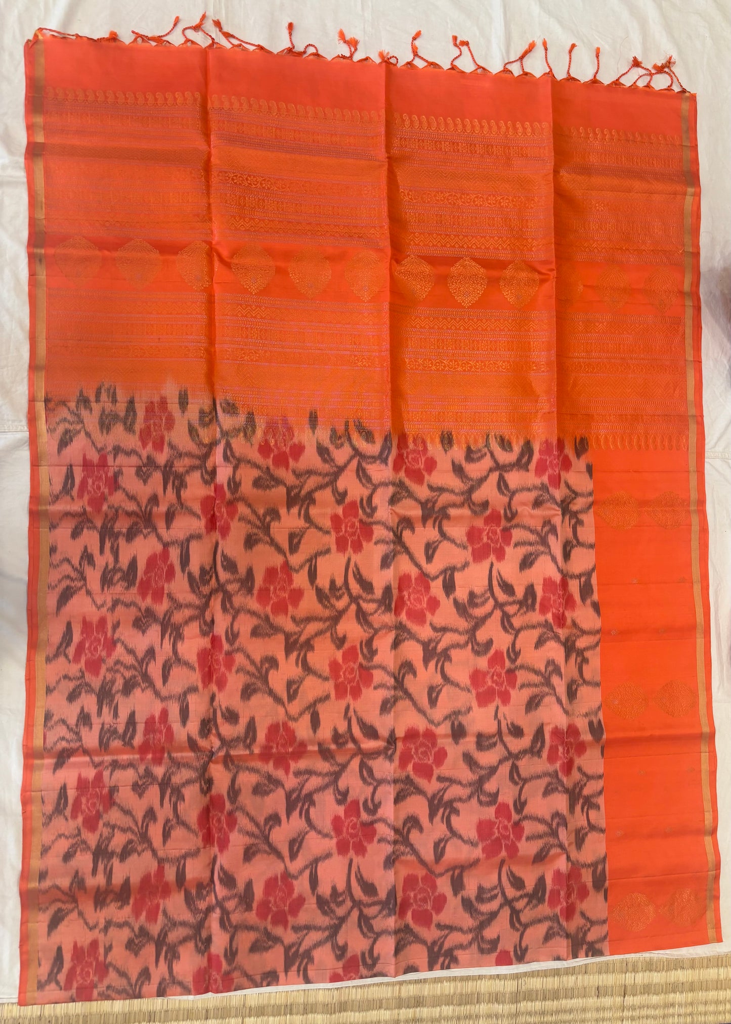 Gargi handloom Pochampally softsilk saree - Pure silk saree