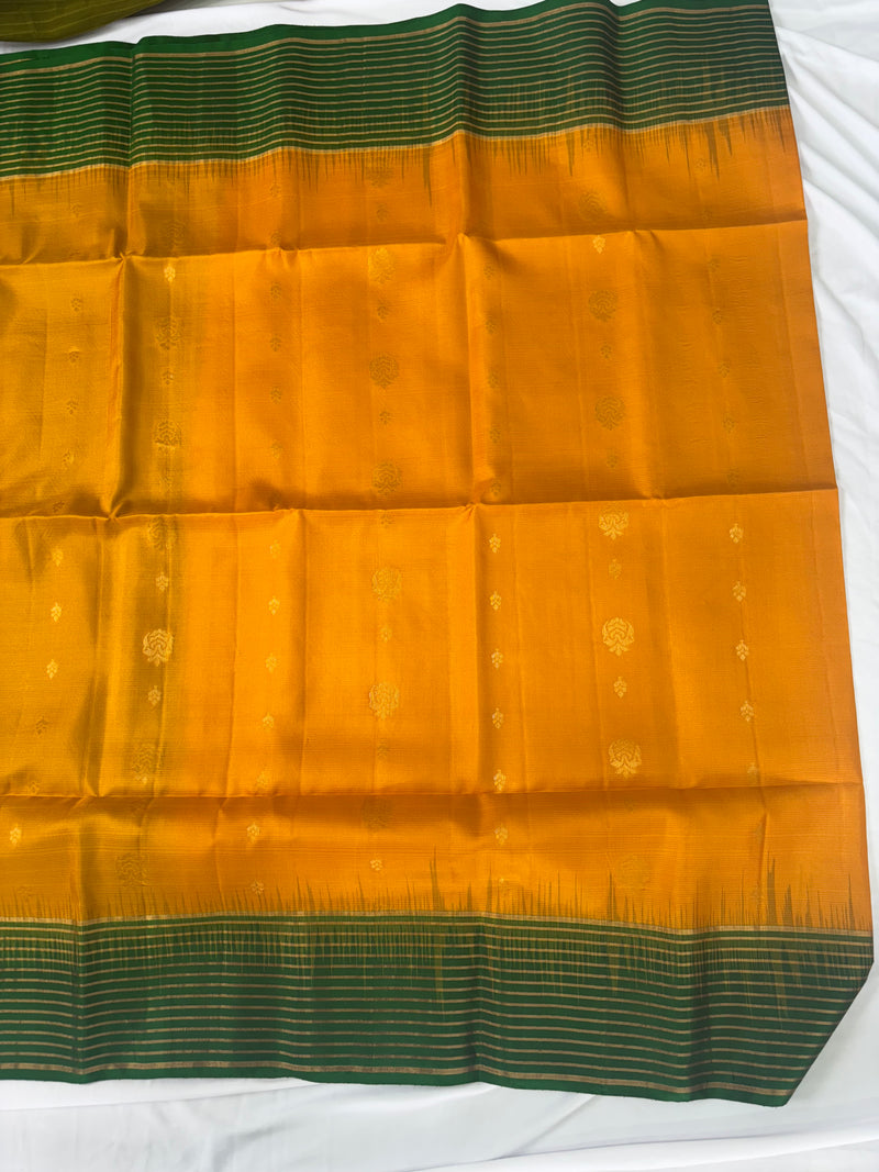 Elumichi handloom softsilk saree - Pure silk saree