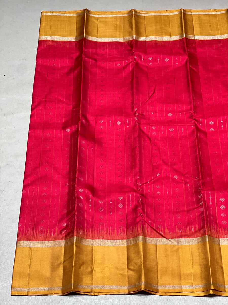 Savithri handloom softsilk saree - Pure silk saree- AV104