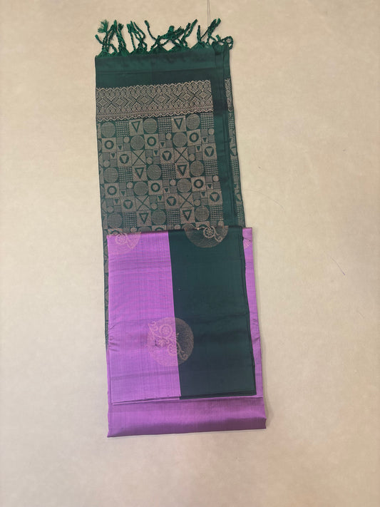 Kamala softsilk saree - Pure silk saree-set7