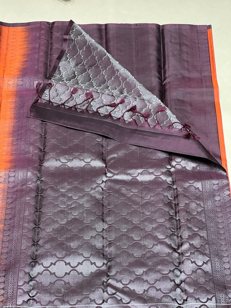 Thendral handloom softsilk saree - Pure silk saree AV102-AV104