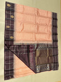 Kaatral handloom softsilk saree - Pure silk saree-AK1116-AV105