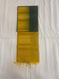 Kayalvizhi all self handloom softsilk saree - Pure silk saree