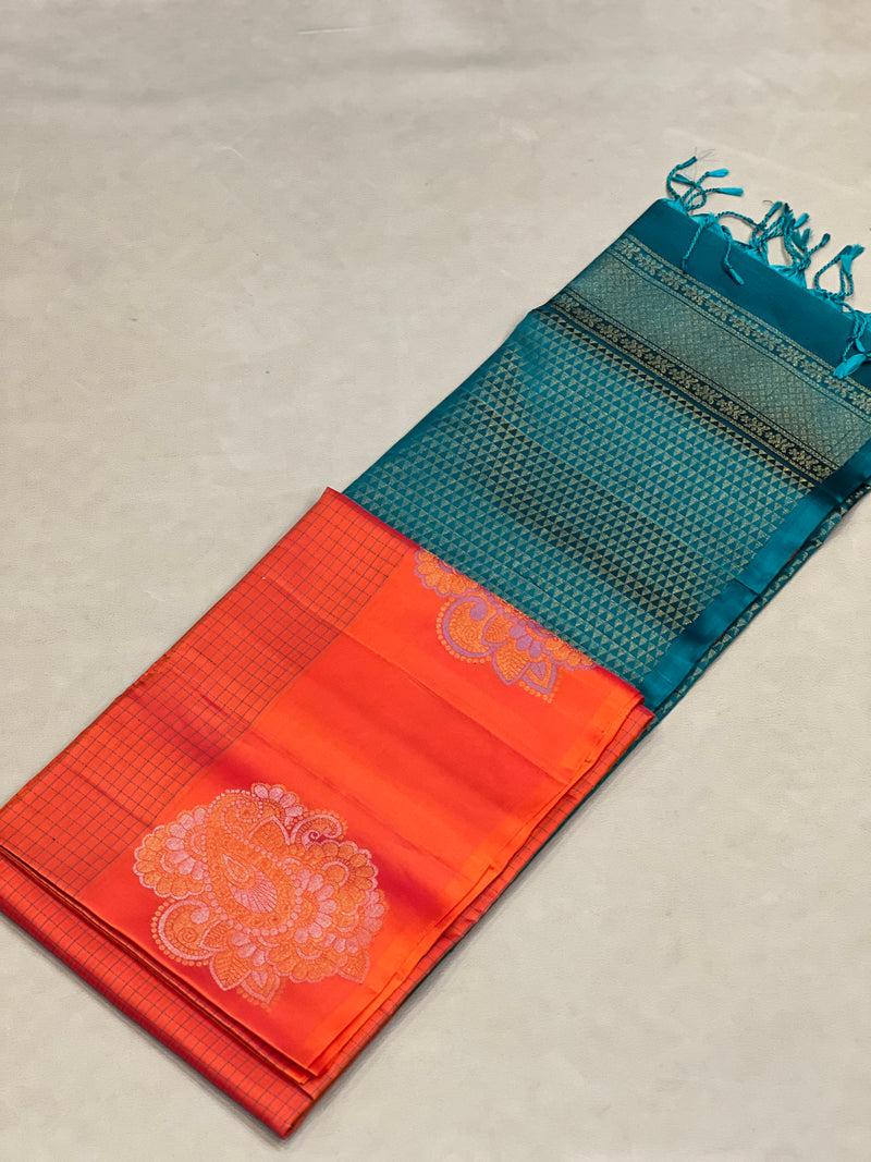 Arunima handloom softsilk saree - Pure silk saree