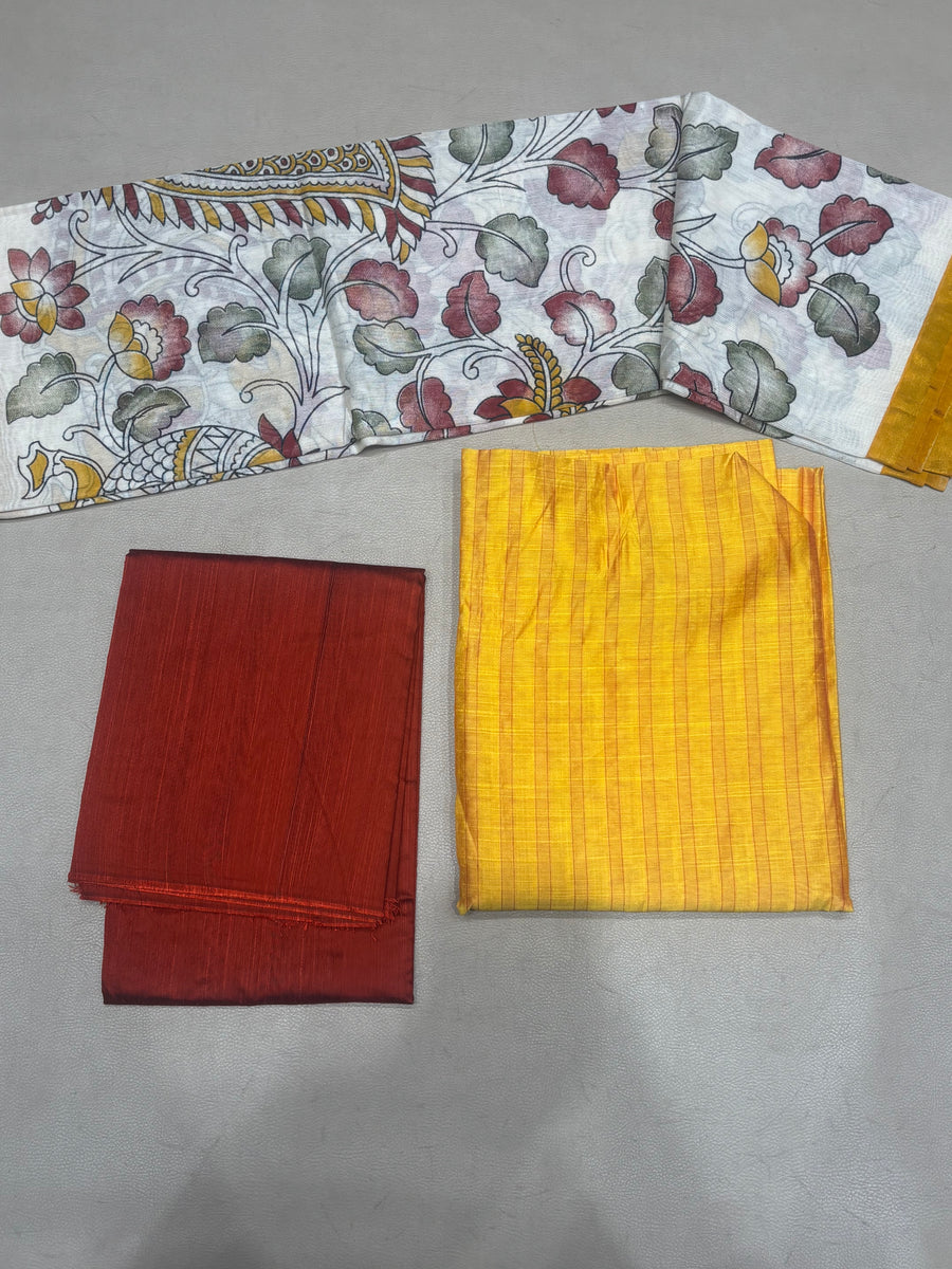 Yashavi raw silk salwar suit