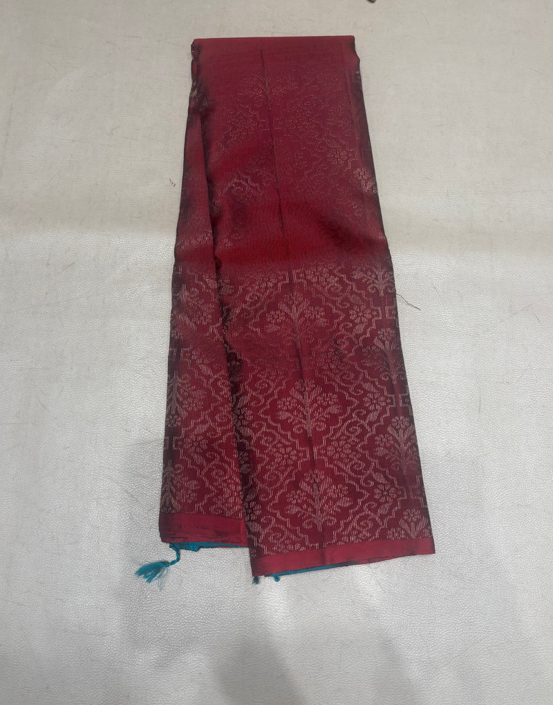 Aarini pure mix all self handloom Softsilk saree