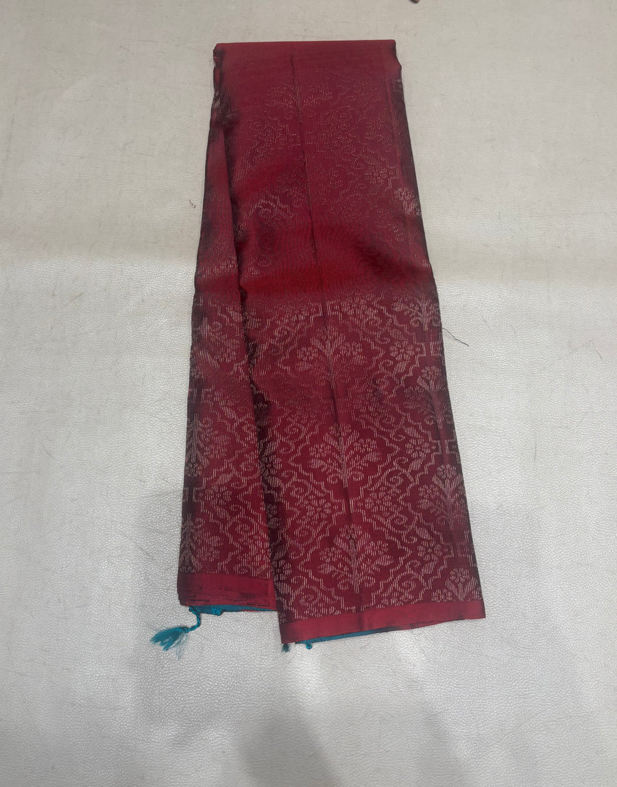 Aarini pure mix all self handloom Softsilk saree