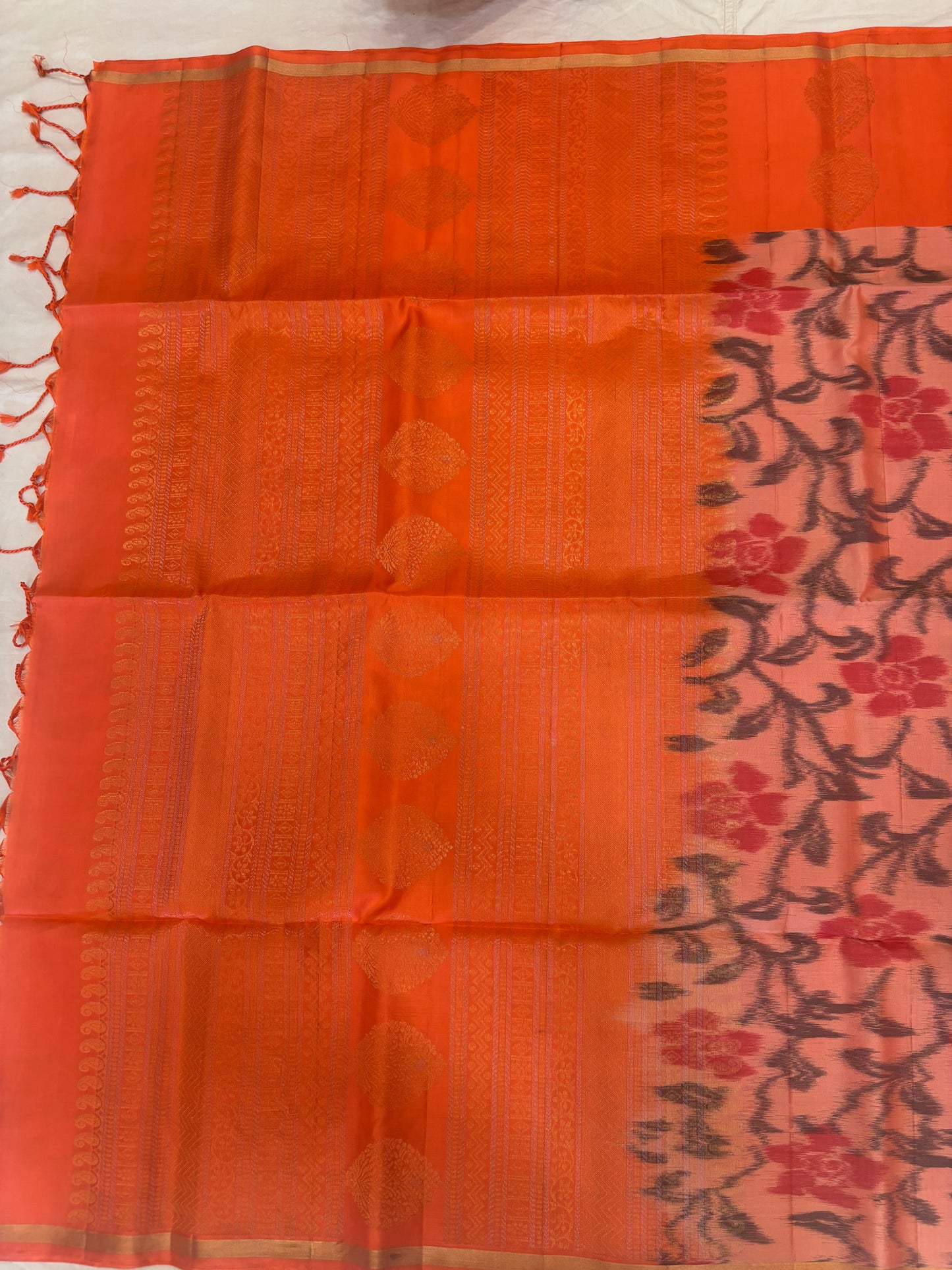 Gargi handloom Pochampally softsilk saree - Pure silk saree