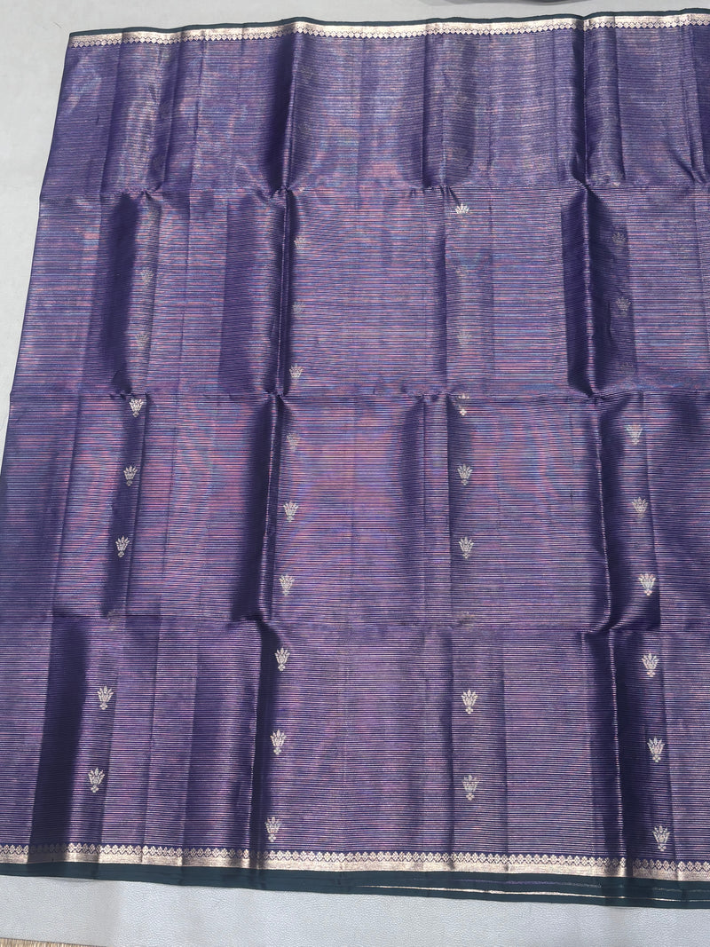 Ishvika tissue softsilk saree - Pure silk saree- GA101