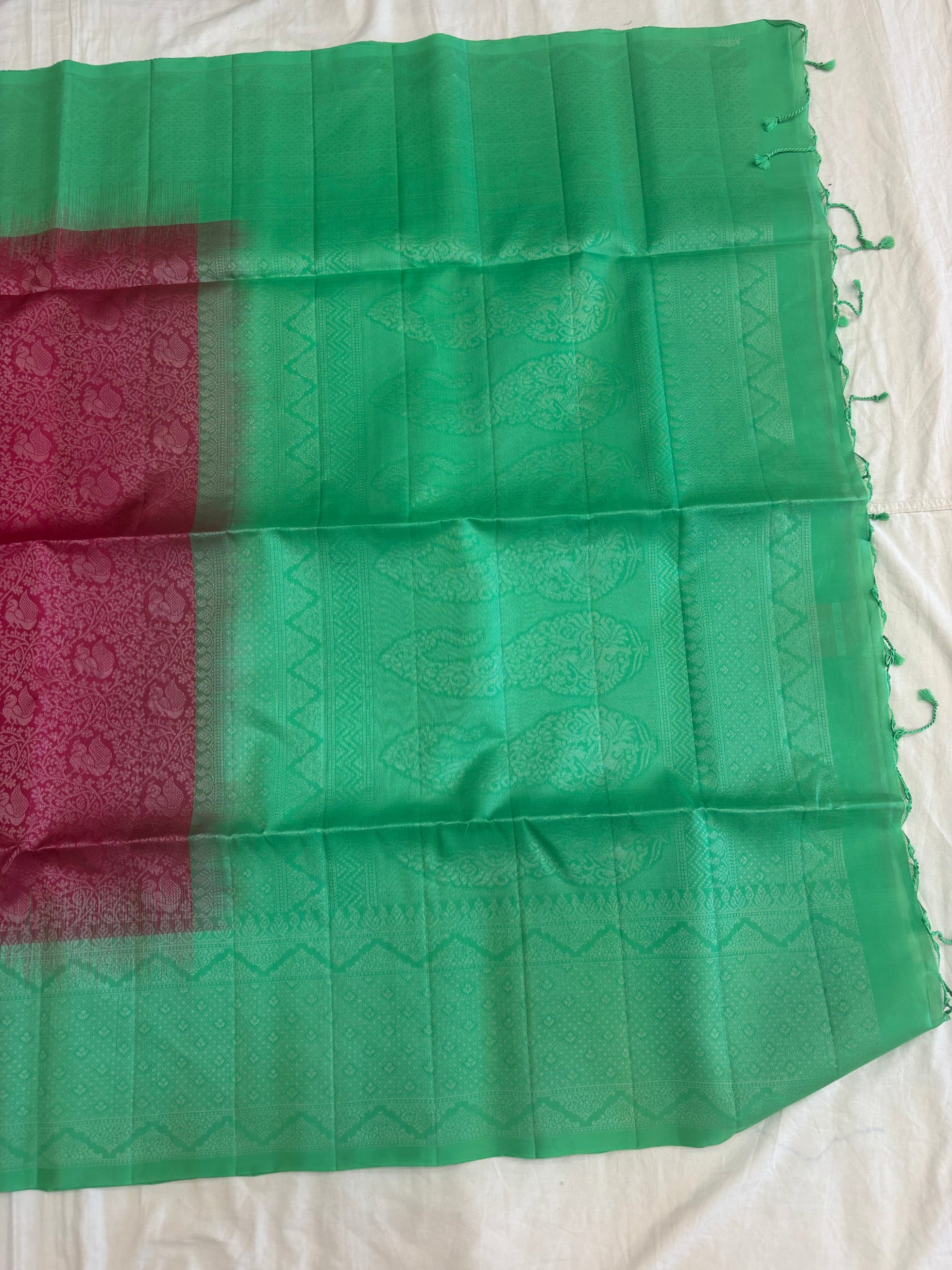 Kuzhali all self softsilk saree - Pure silk saree