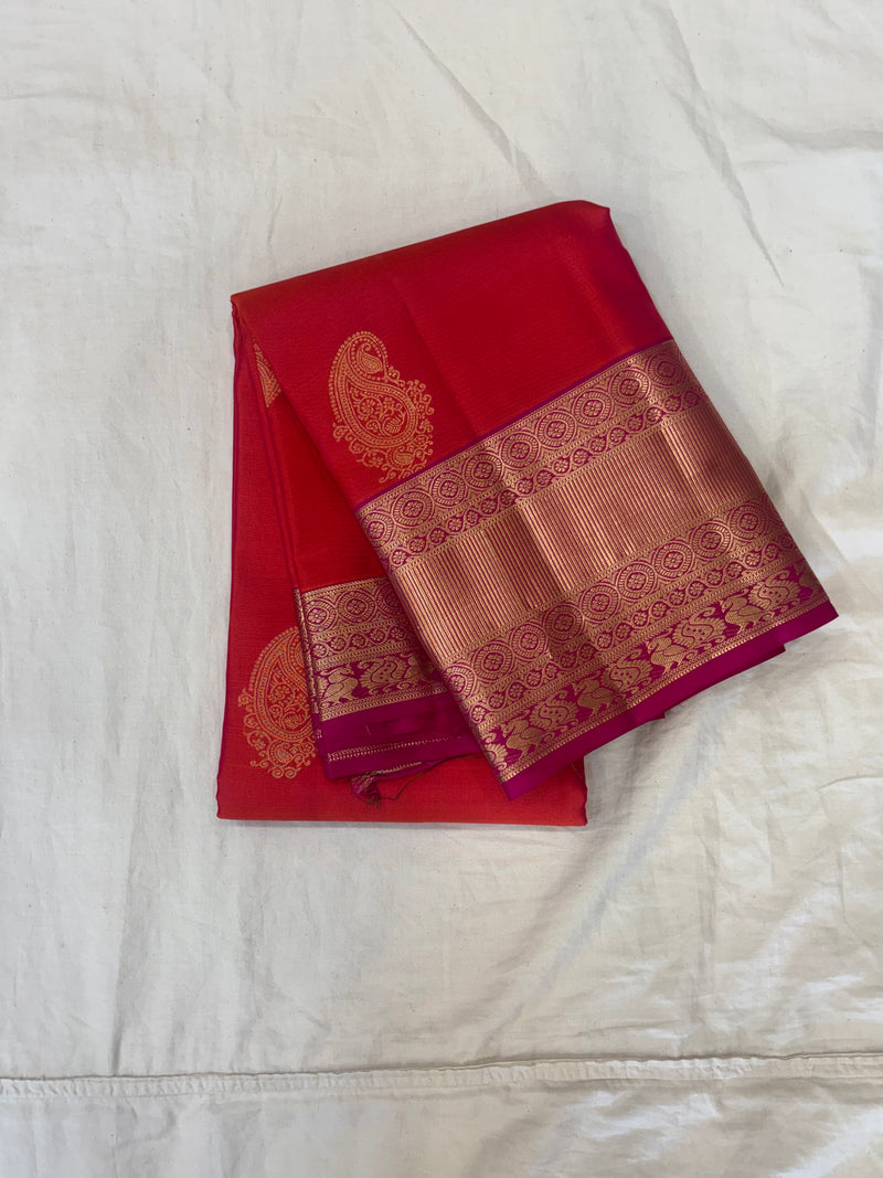 Yazhini handloom softsilk saree - Pure silk saree