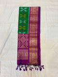 Anvya handloom softsilk saree - Pochampally design