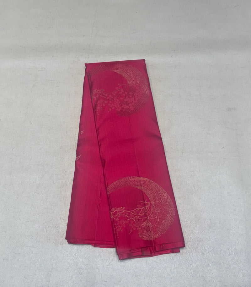 Nirvana self color handloom softsilk saree - Pure silk saree