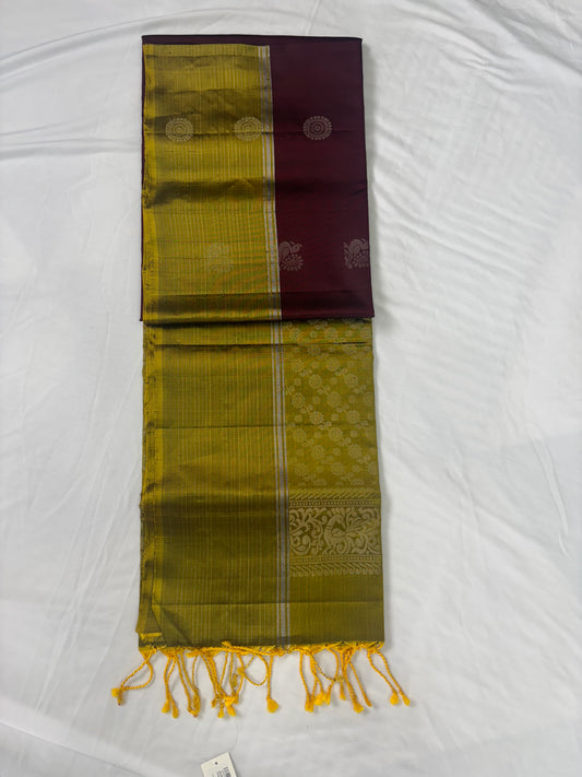 Karnika handloom softsilk saree - Pure silk saree
