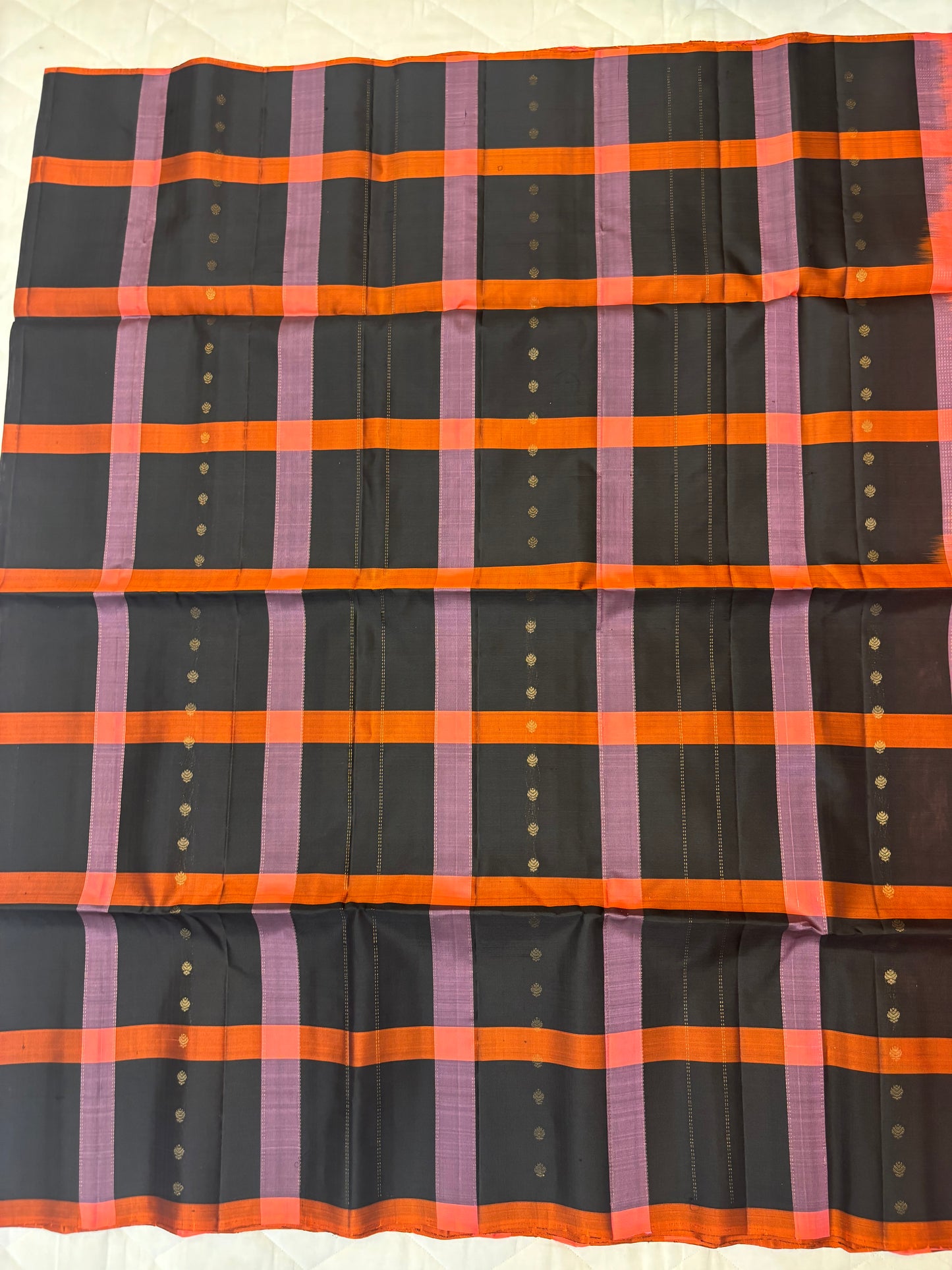 Oviya Kattam handloom softsilk saree - Pure silk saree-AK1111
