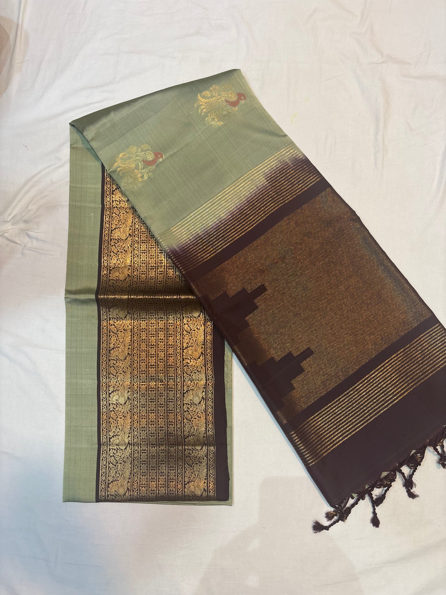 Varnakili handloom softsilk saree - Pure silk saree - 6 colors
