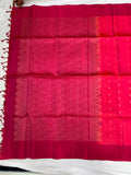 Dharani pink handloom softsilk saree - Pure silk saree