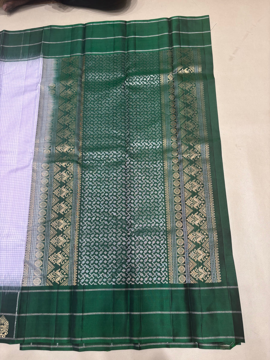 Kaatral handloom softsilk saree - Pure silk saree-AK1116-AV105