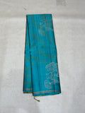 Devika thread checks handloom softsilk saree - Pure silk saree
