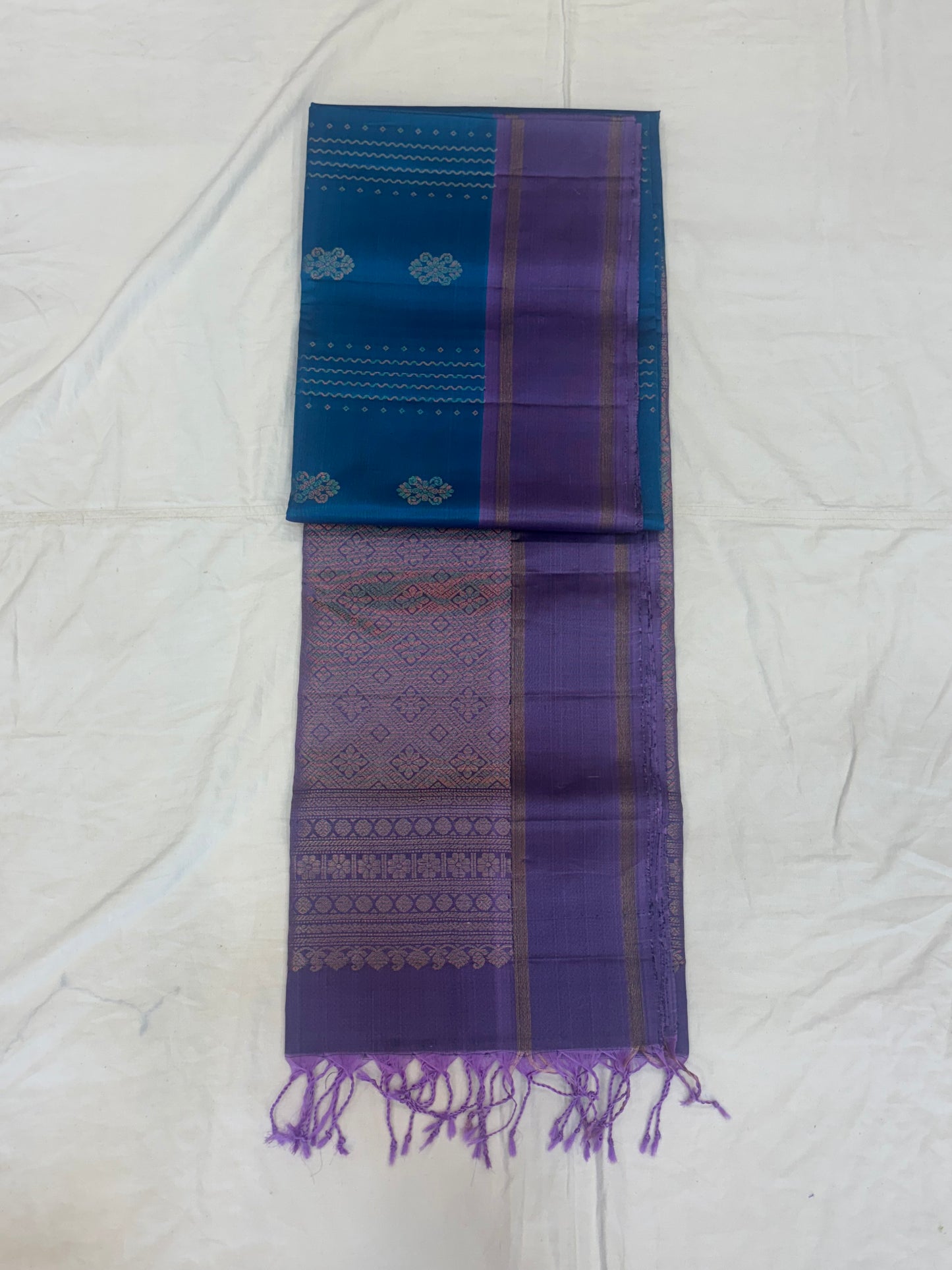 Mayilvanam handloom softsilk saree - Pure silk saree- AK1120