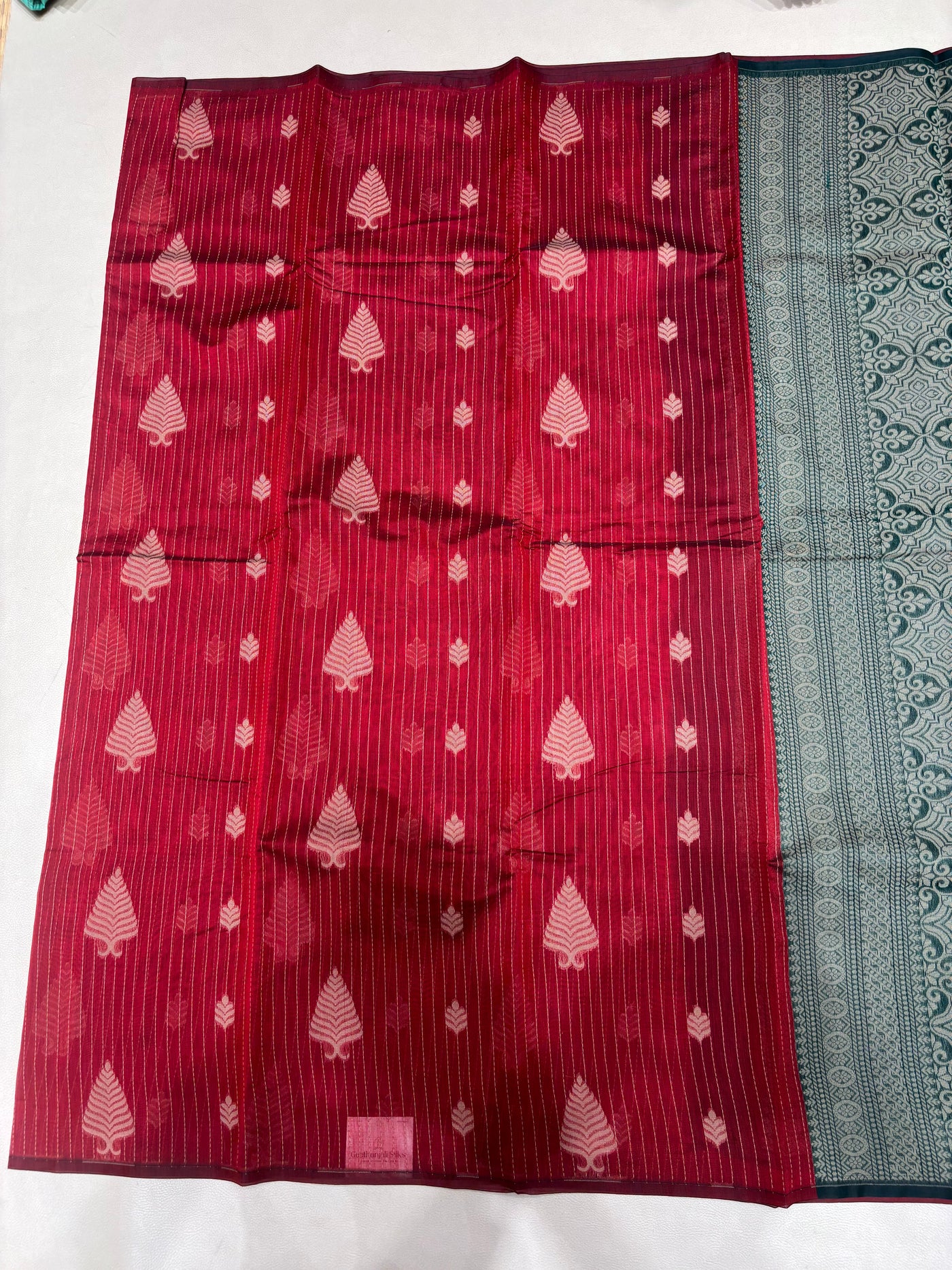Kamani semi silk cotton saree