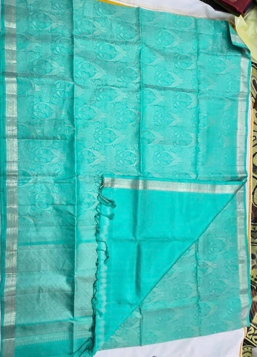 Tanirika all self handloom softsilk saree - Pure silk saree- AK1101