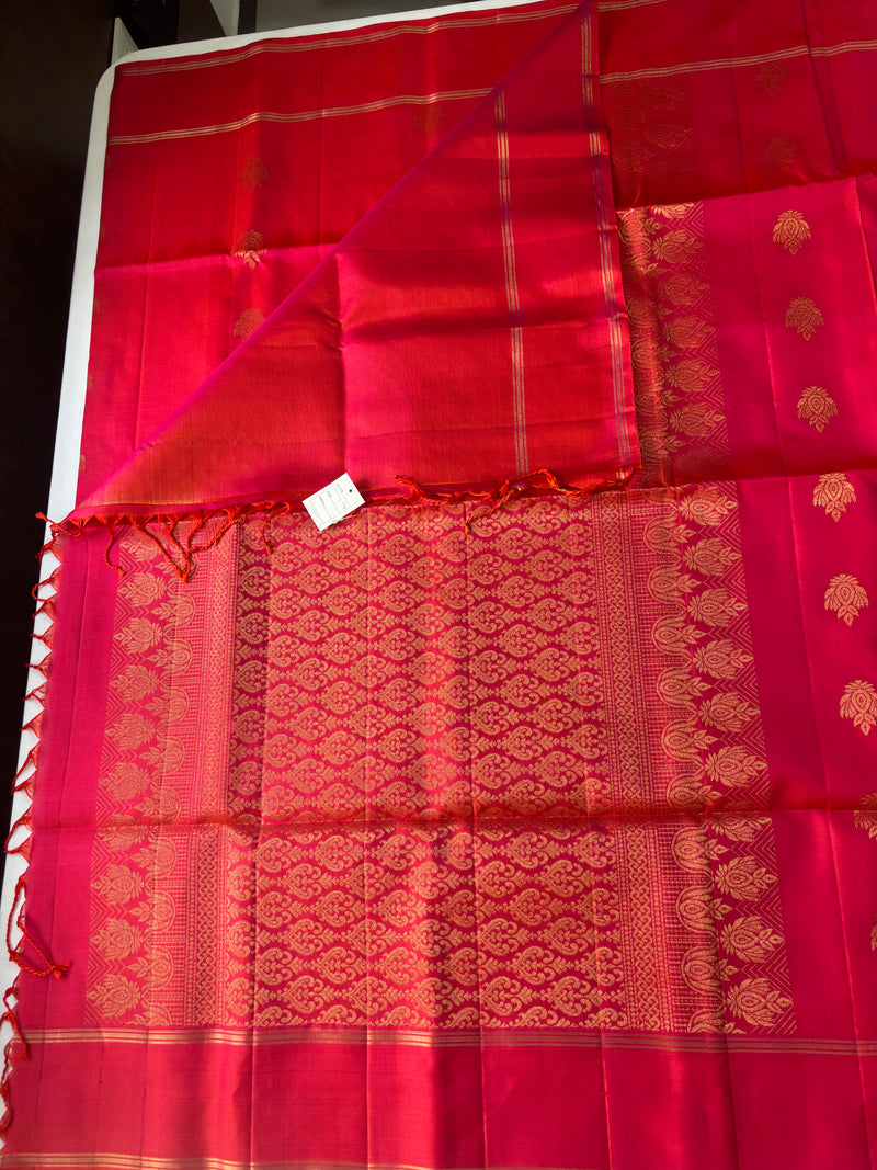 Adrija handloom softsilk saree - Pure silk saree