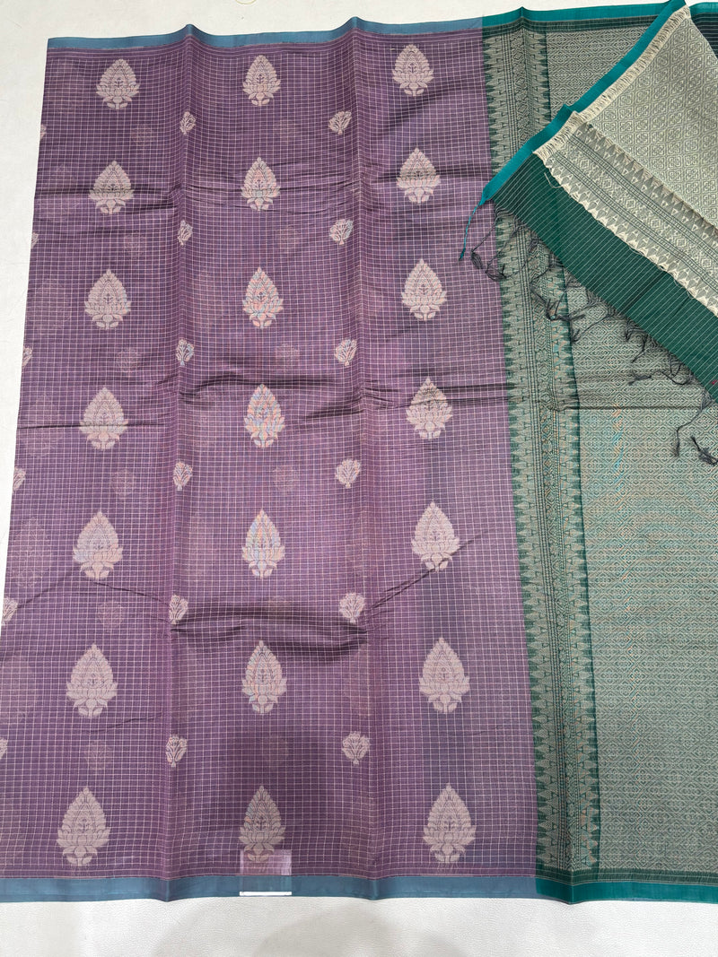 Raveena semi silk cotton saree