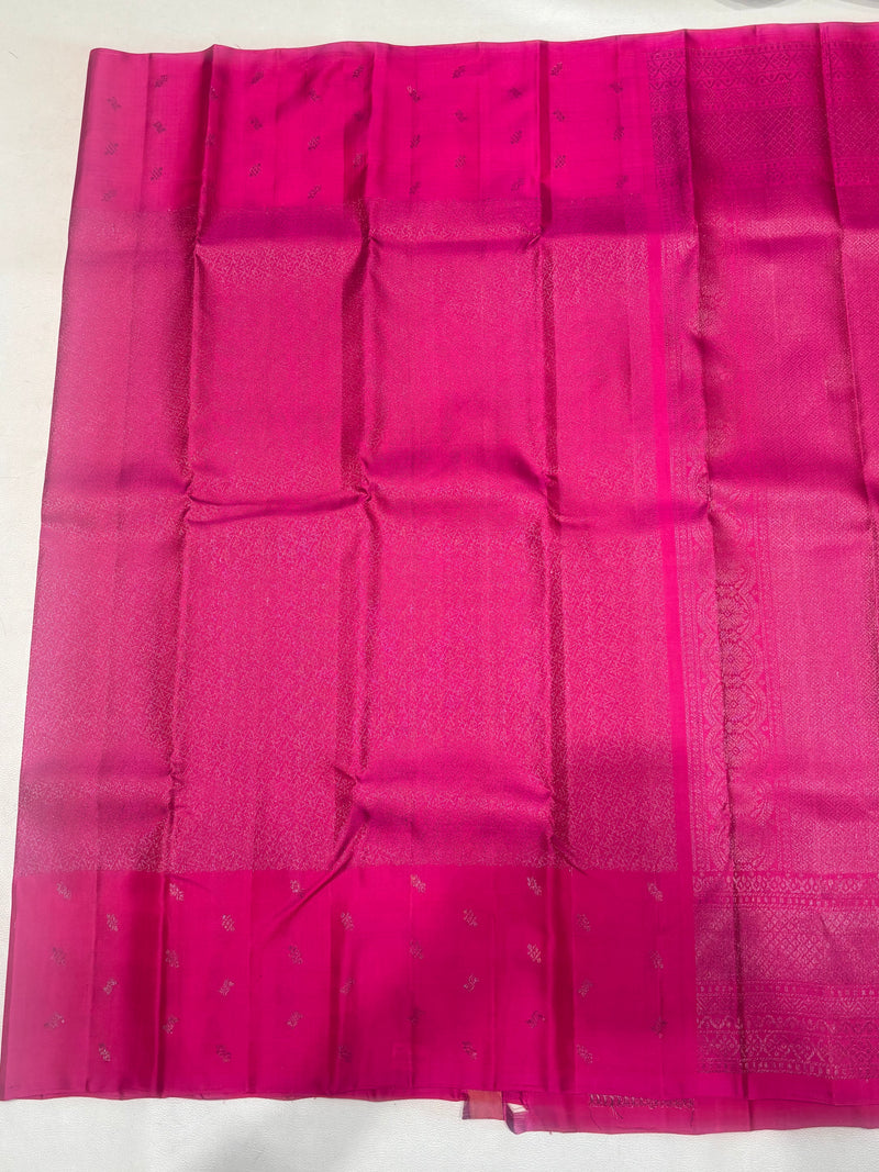 Tanirika self color handloom softsilk saree - Pure silk saree