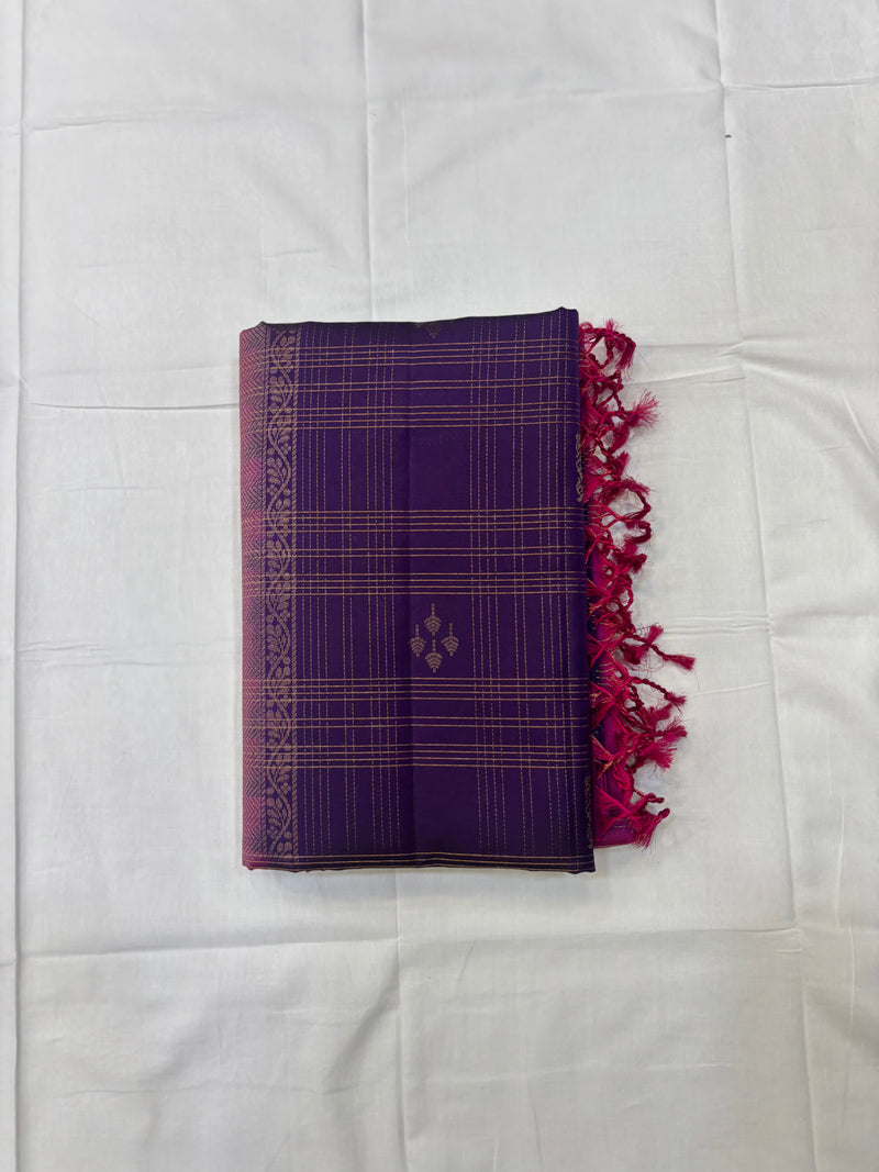 Vrutti handloom softsilk saree - Pure silk saree
