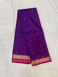 Niviya purple Kanchi silk saree