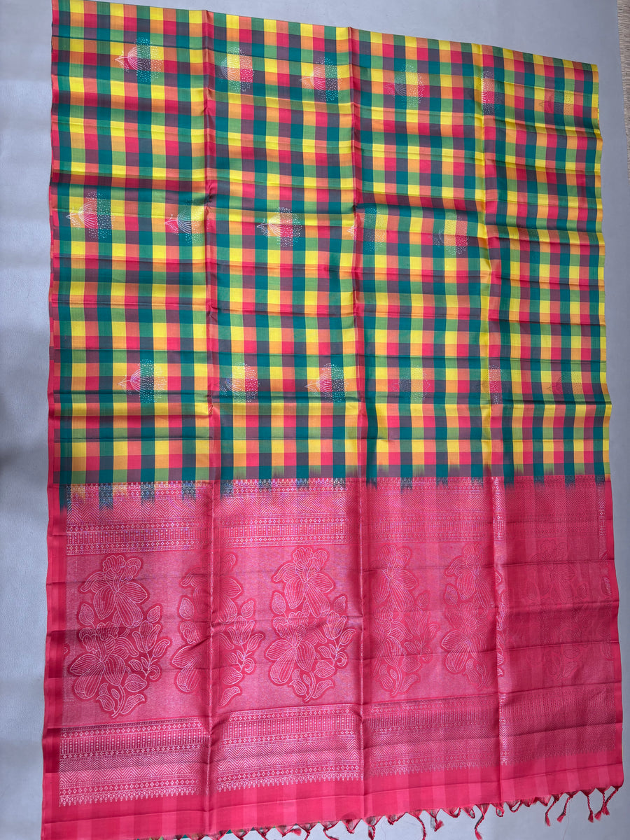 Charika handloom softsilk saree - pure silk saree -GA104