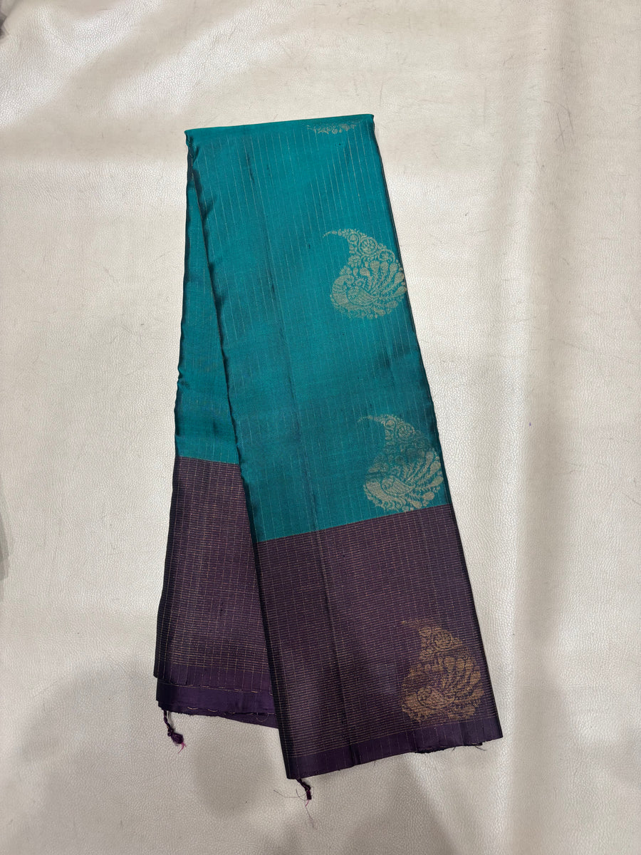 Janaki handloom softsilk saree vaira oosi deisgn - Pure silk saree