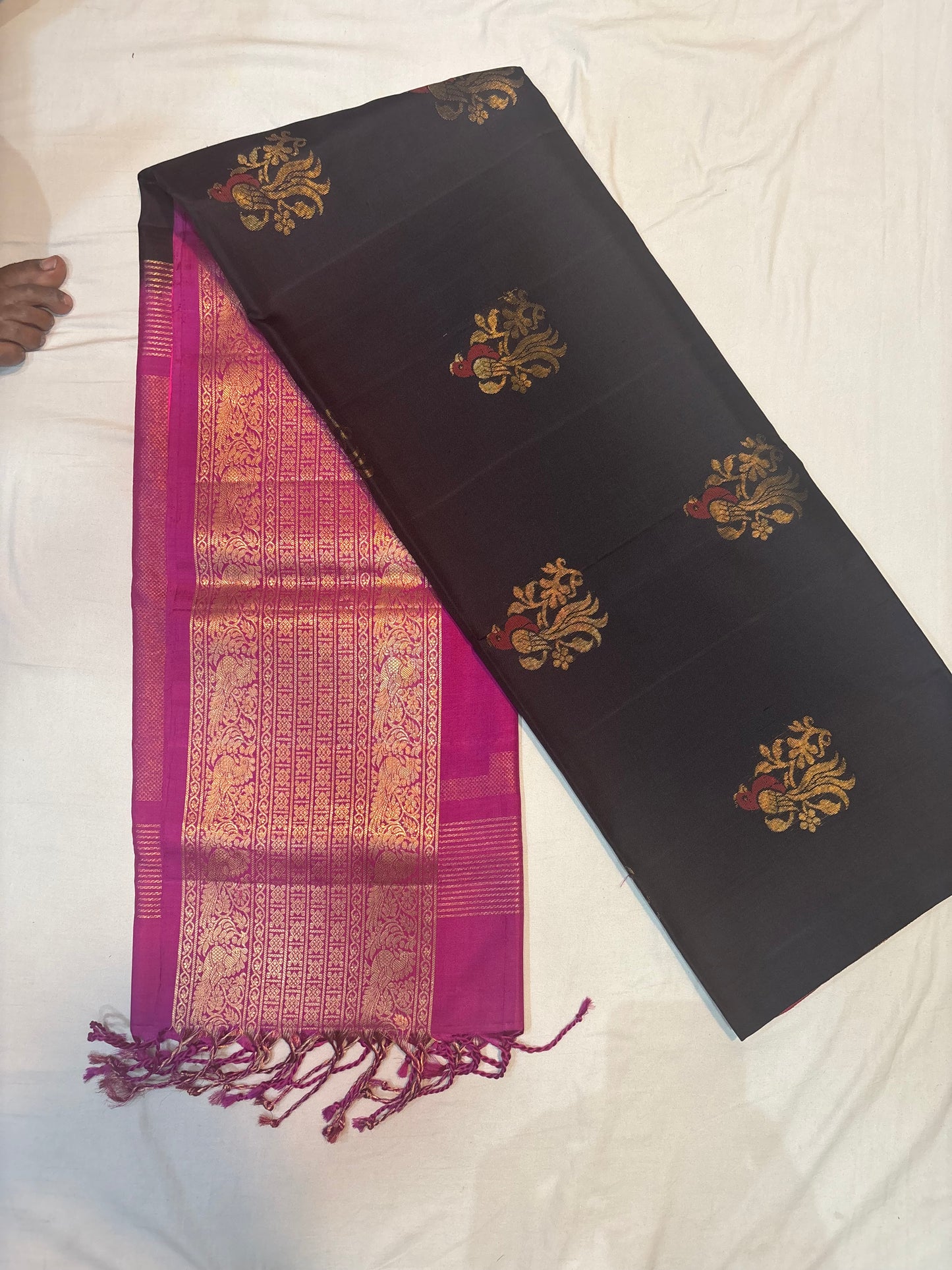 Varnakili handloom softsilk saree - Pure silk saree - 6 colors