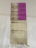 Tavishi handloom softsilk saree - Pure silk sare