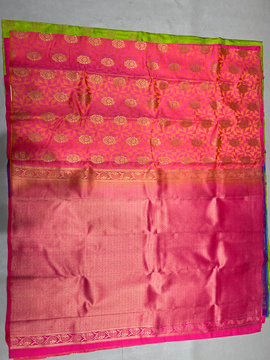 Karni pure mix softsilk saree
