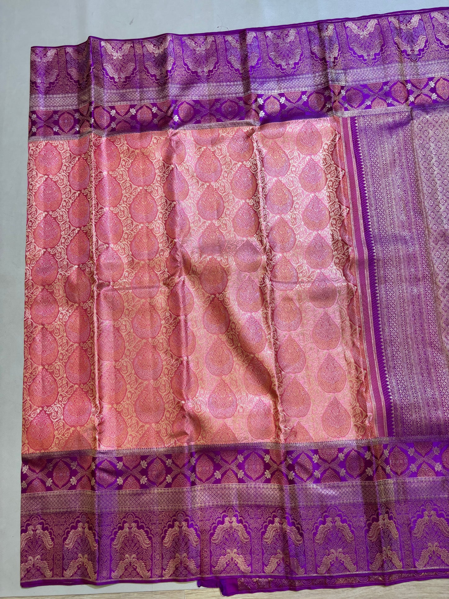 Dhanya Bridal silk saree - Pure silk saree